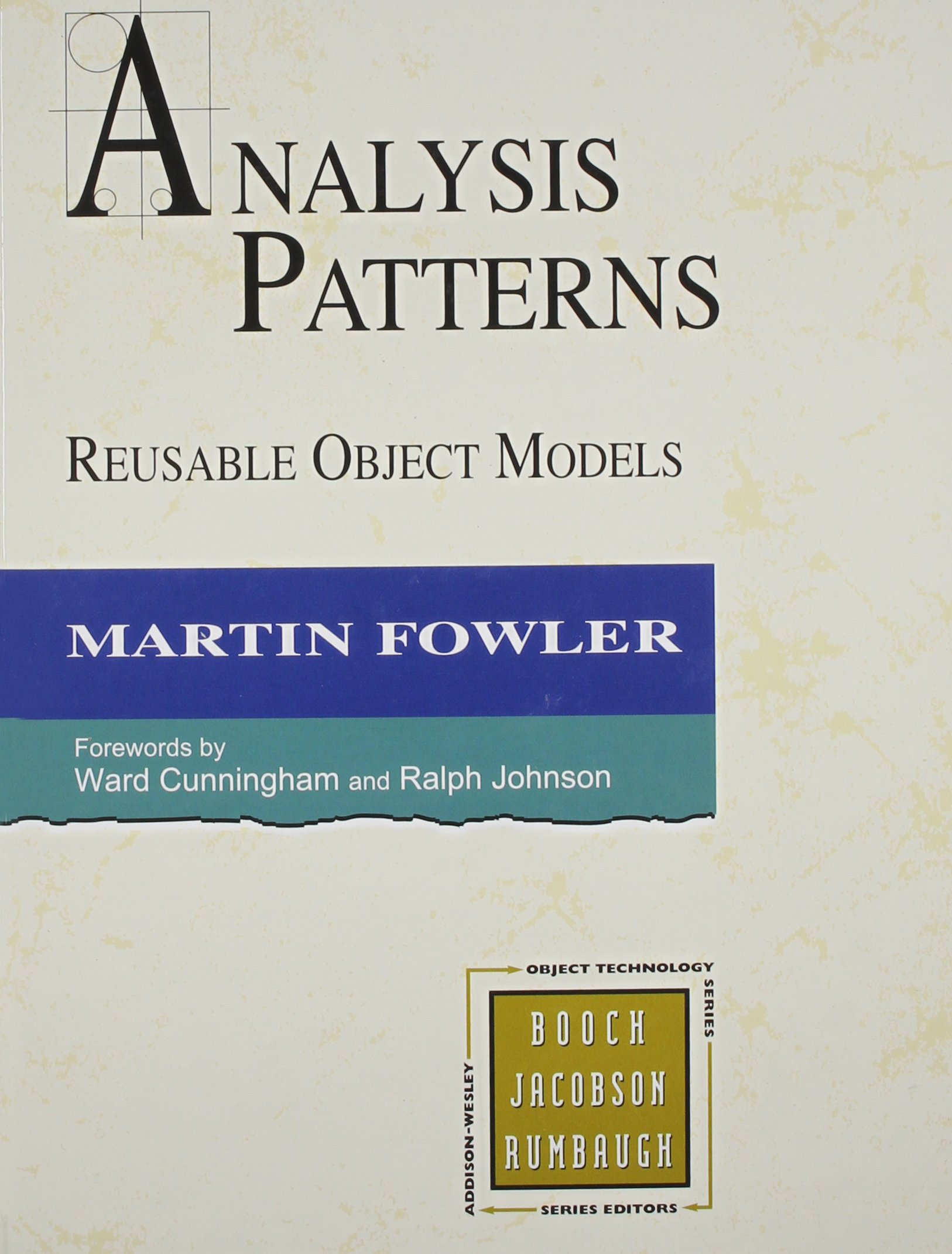 Analysis Patterns book cover