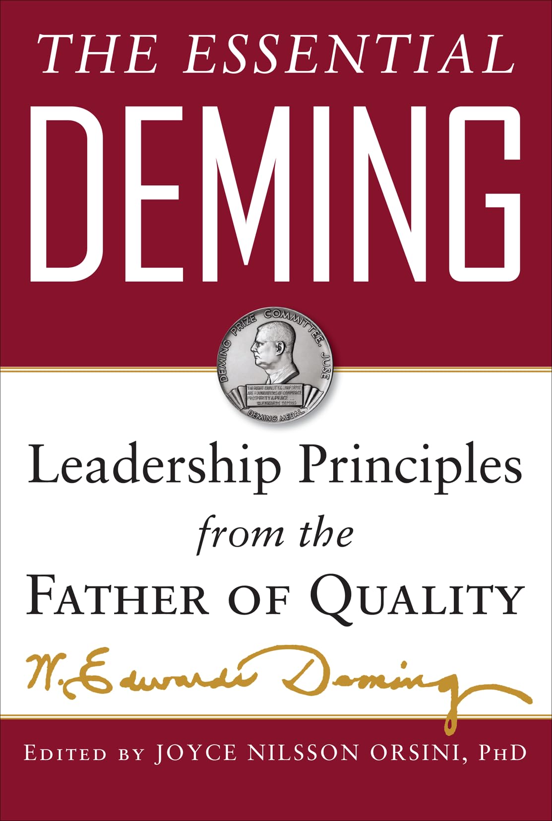 The Essential Deming book cover