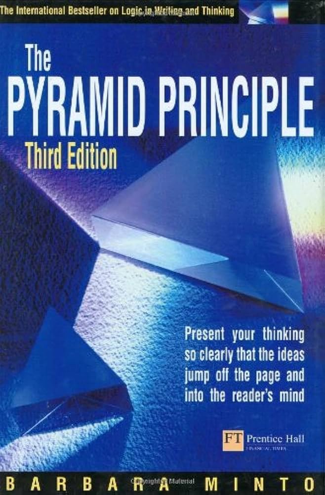 The Pyramid Principle book cover