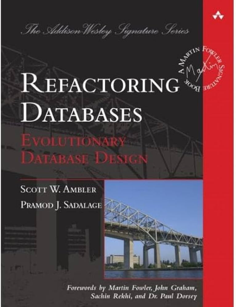 Refactoring Databases book cover