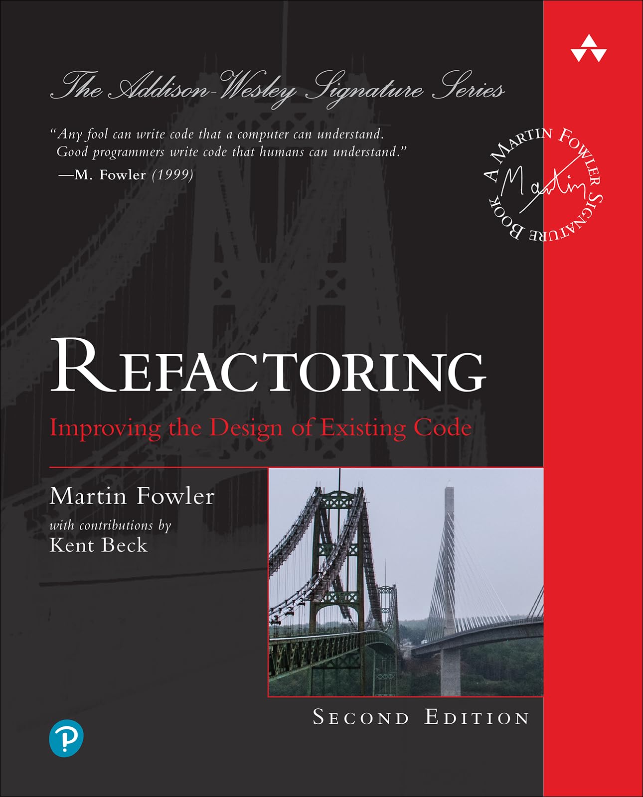 Refactoring book cover